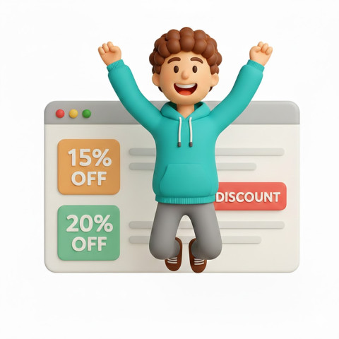 AI Man Gaining Extra Sales Through Online Shopping