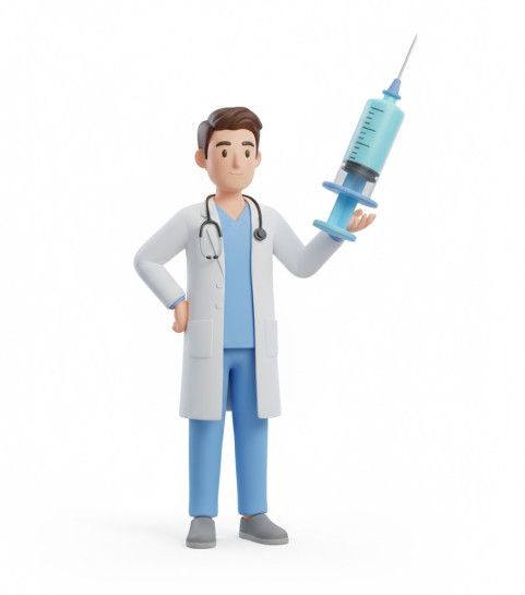 AI Syringe Image IA for Healthcare